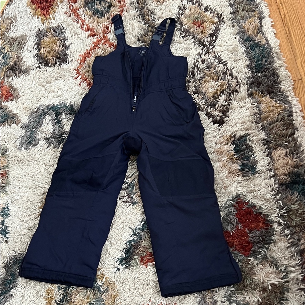 L.L. Bean Dark Blue Kids Overalls
